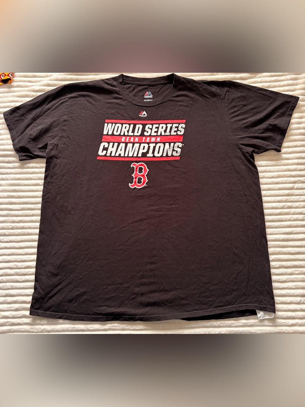 Boston Red Sox Majestic 2018 World Series Champs Tshirt 2XL